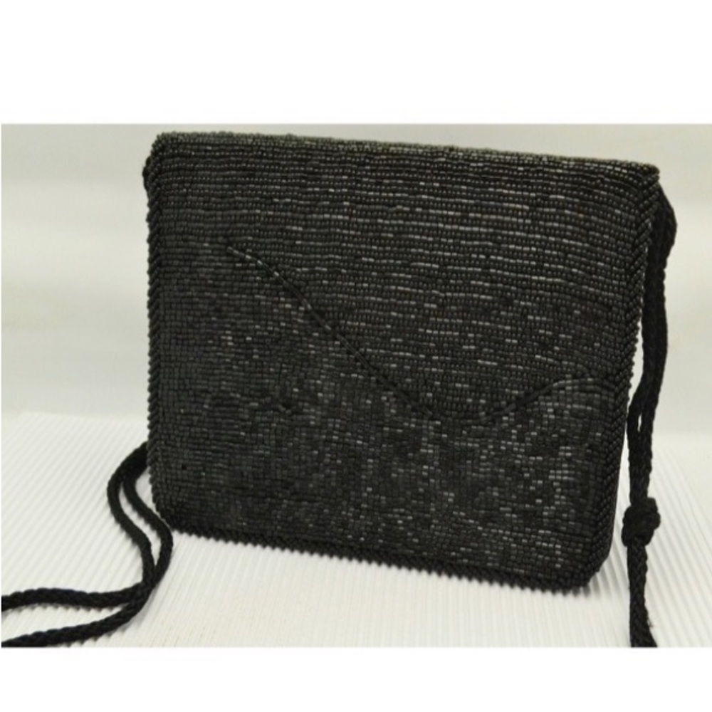 NWOT RARE Diane Von Furstenberg DVF Beaded Silk Evening Purse handbag
